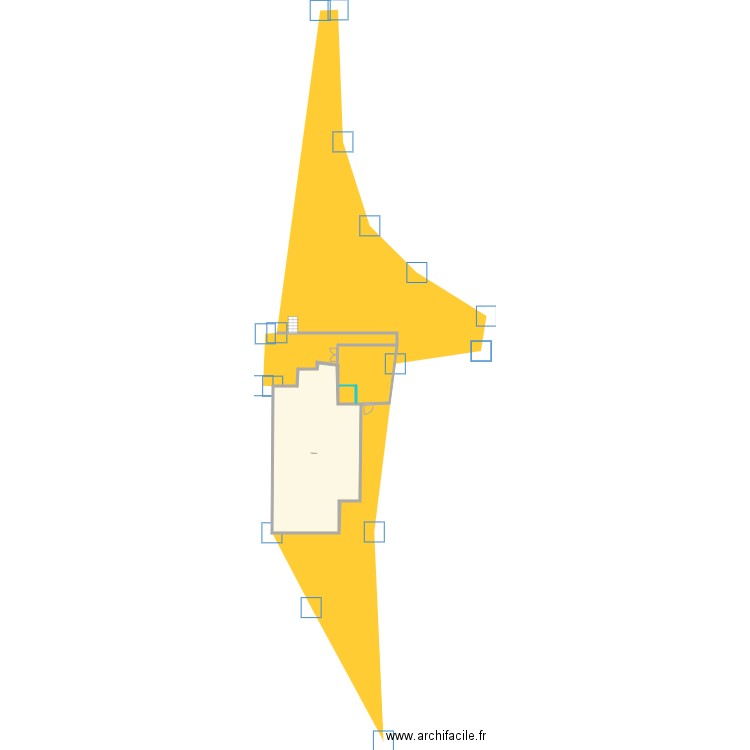 BUCHER COLLE MAISON. Plan de 1 pièce et 135 m2