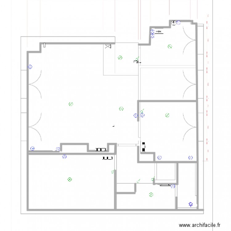 APPART modifie. Plan de 0 pièce et 0 m2