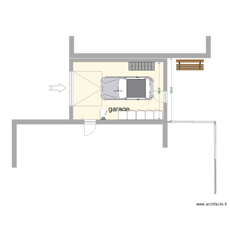 garage3. Plan de 0 pièce et 0 m2