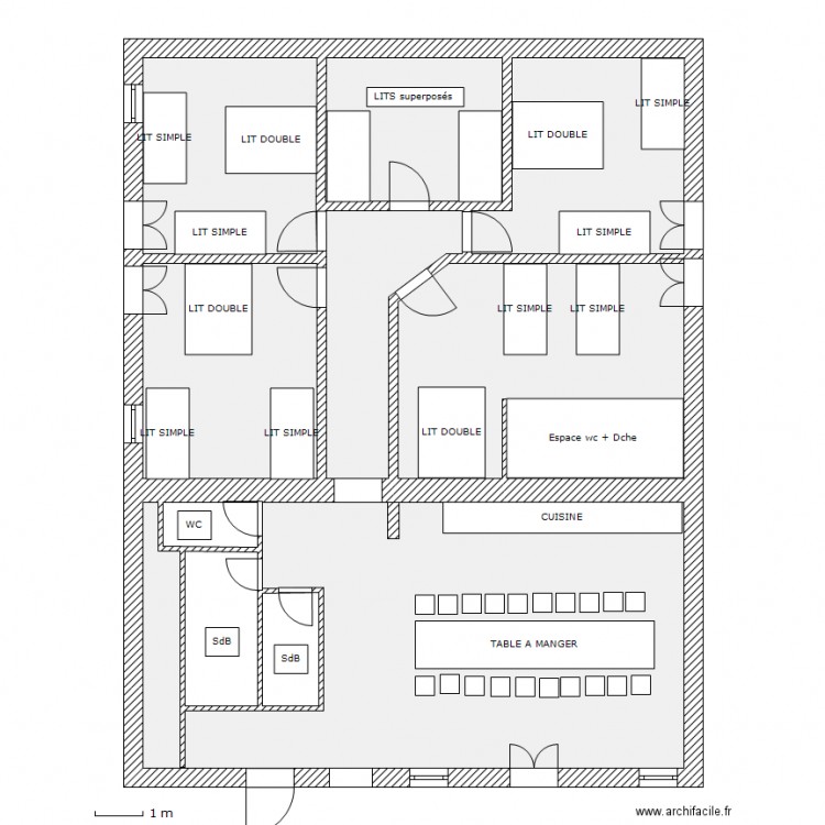 Le Panoramic 20 p. Plan de 0 pièce et 0 m2