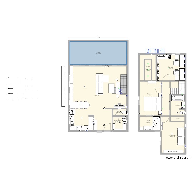 F4Bc. Plan de 0 pièce et 0 m2