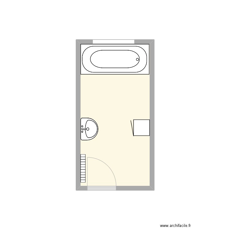 FOERTSCH SDB existant. Plan de 0 pièce et 0 m2