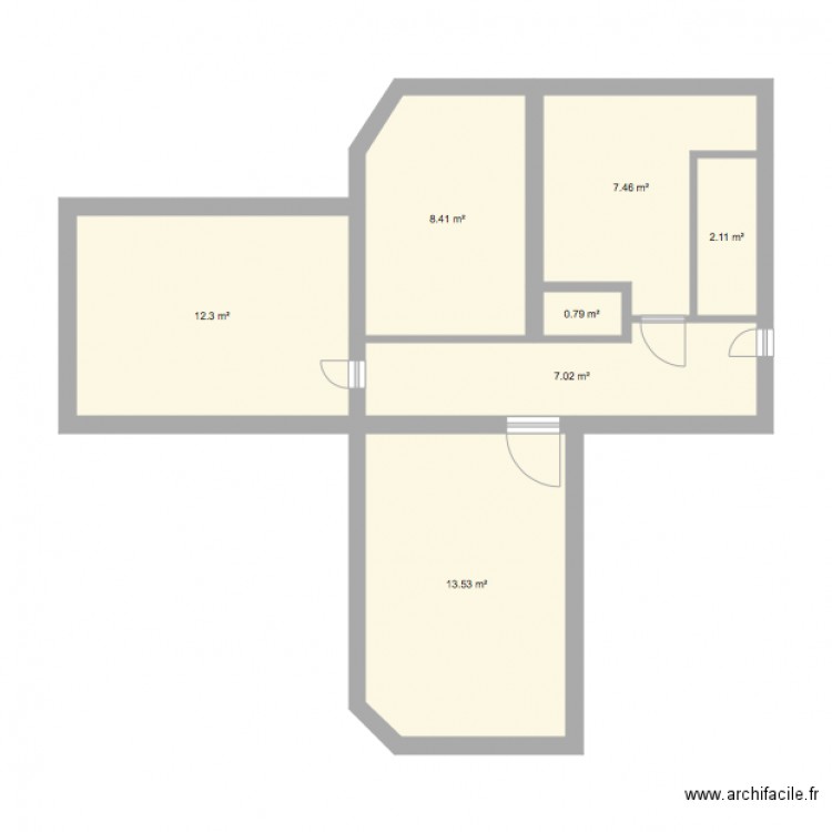 APPART 2. Plan de 0 pièce et 0 m2