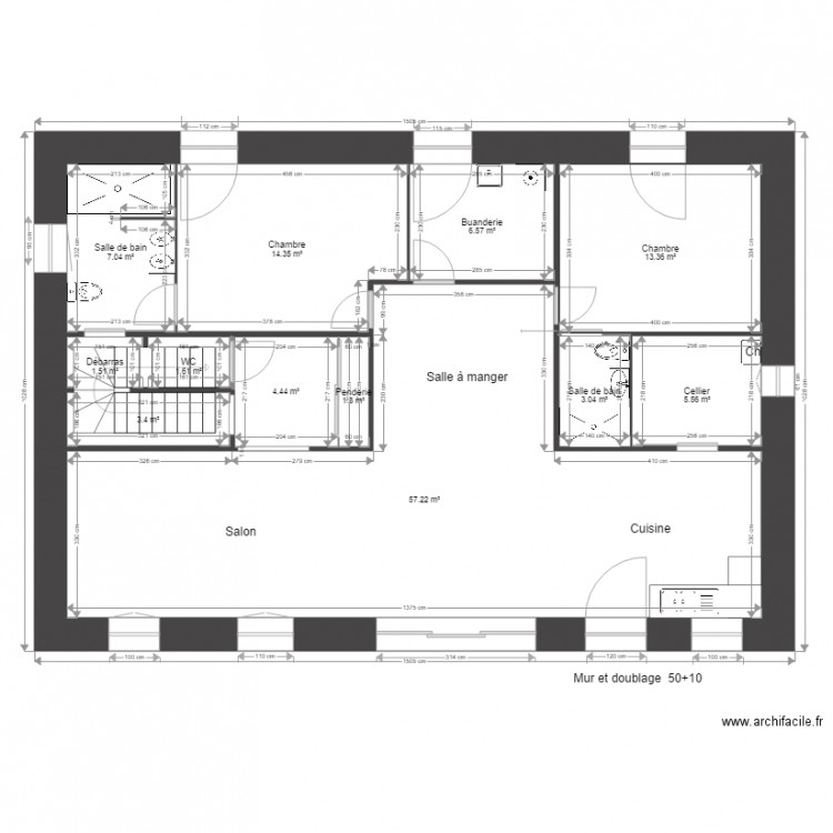 La Grange 2. Plan de 0 pièce et 0 m2