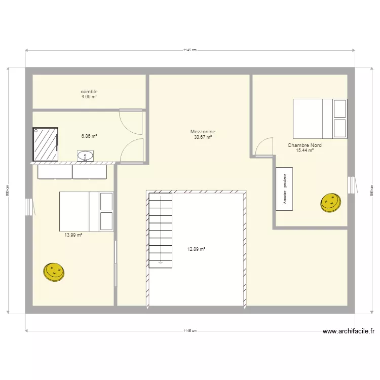 Etage Pissos V2. Plan de Etage Pissos V2. Plan de