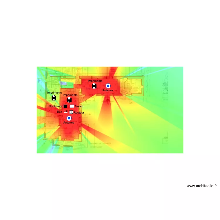 HOTEL MONT VIAURT. Plan de 