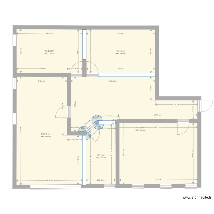 Nantes. Plan de 0 pièce et 0 m2