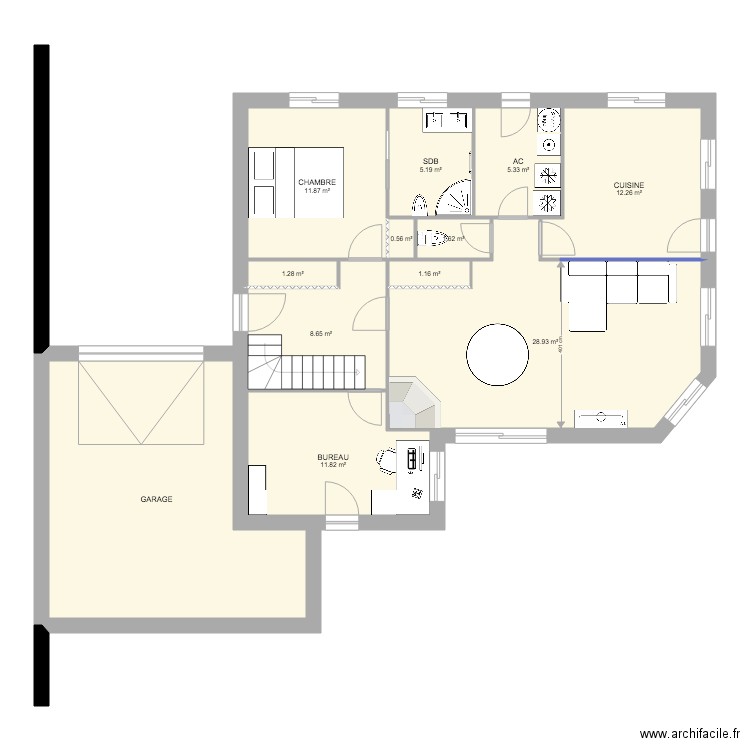 MAISON L. Plan de 0 pièce et 0 m2