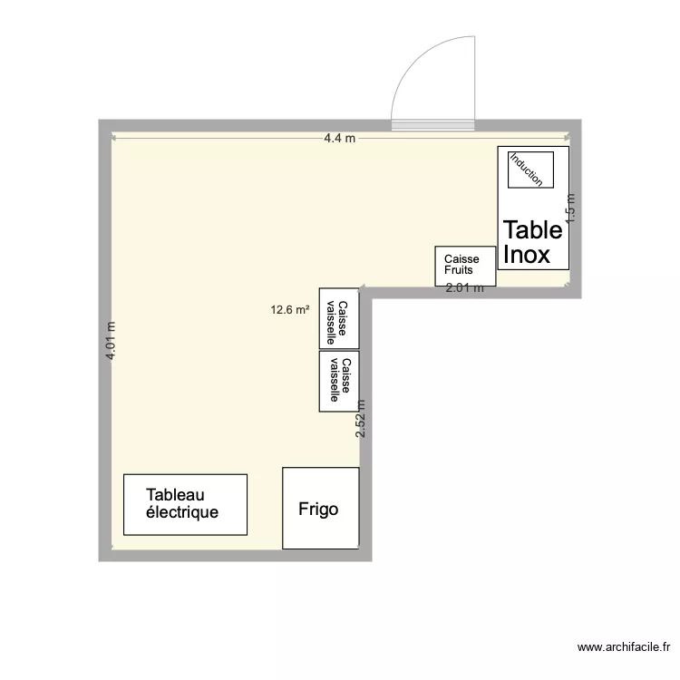 local bureau Lausanne . Plan de 