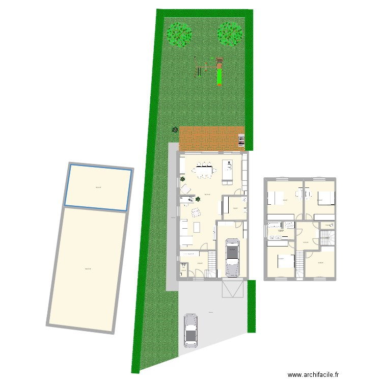 test1. Plan de 15 pièces et 341 m2