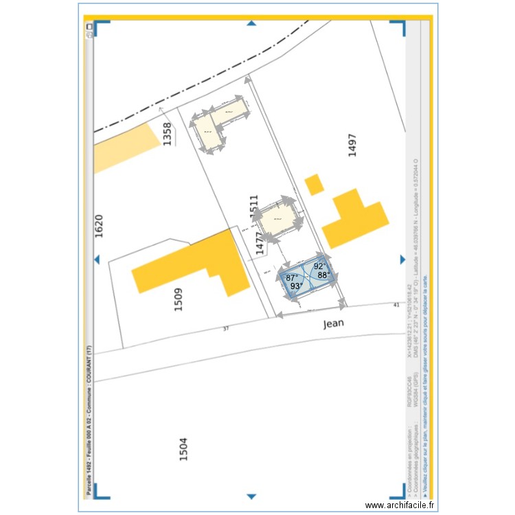 COURANT 6. Plan de 4 pièces et 297 m2