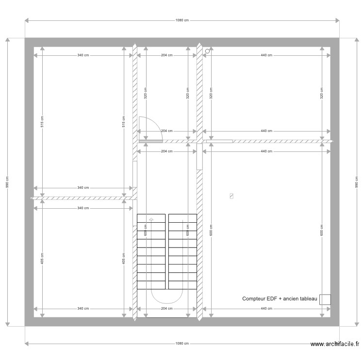 Plan du garage. Plan de 0 pièce et 0 m2