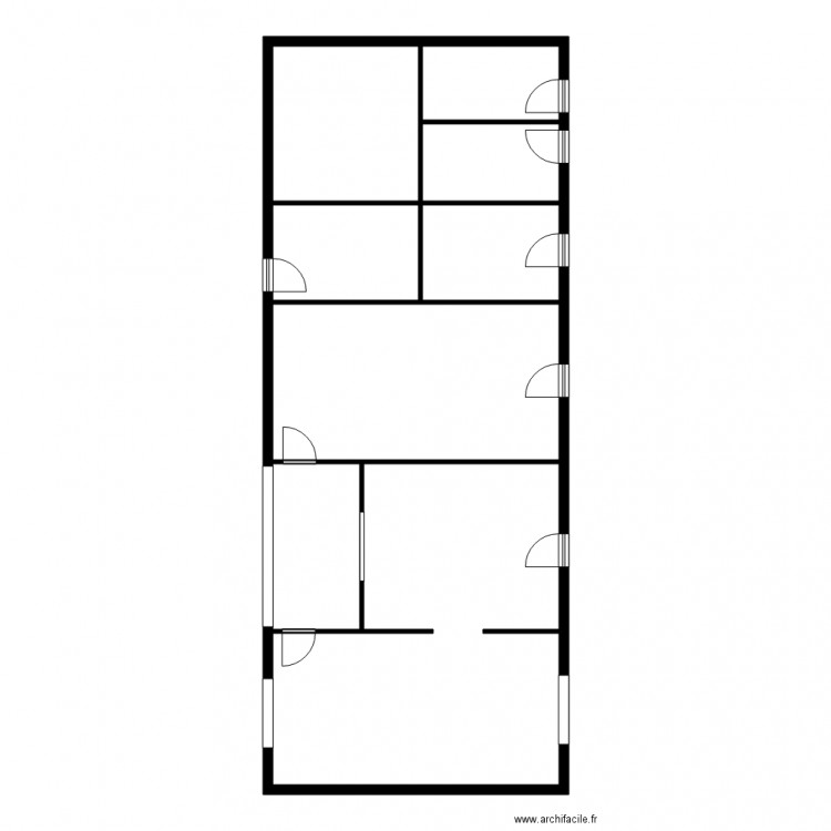 CORPS FRANC POMIES. Plan de 0 pièce et 0 m2