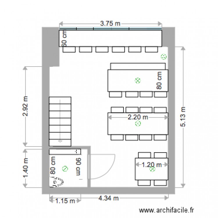 plan etage capucci. Plan de 0 pièce et 0 m2