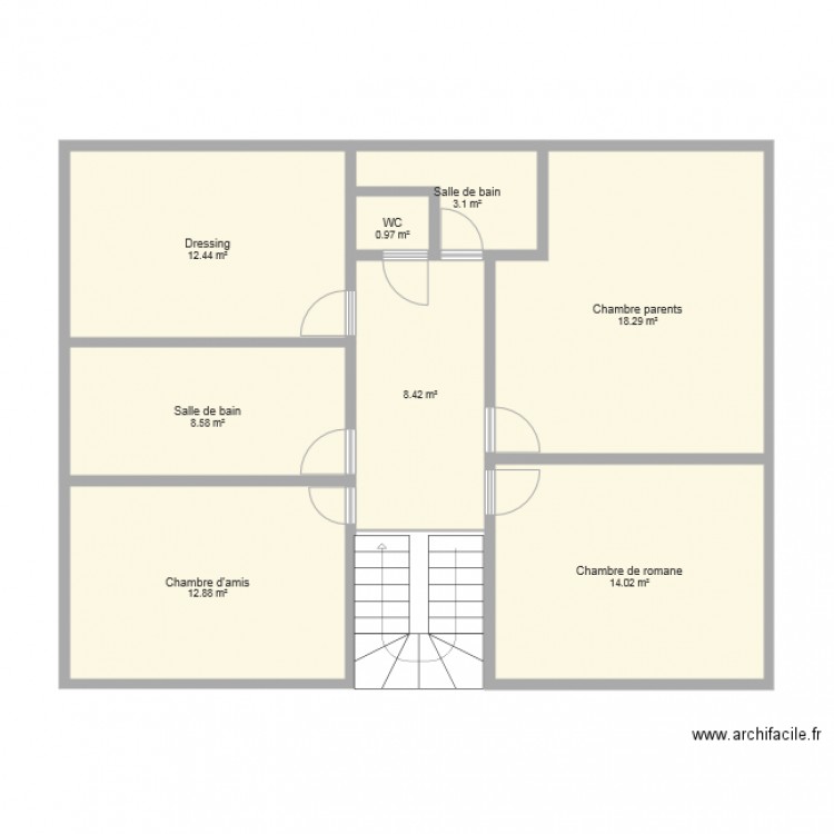 modif maison. Plan de 0 pièce et 0 m2