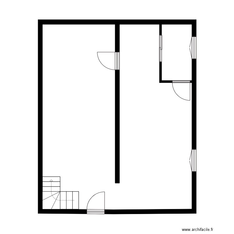 HANTAT. Plan de 0 pièce et 0 m2
