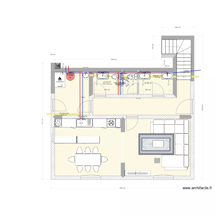 Prizemlje mekteb0,. Plan de 