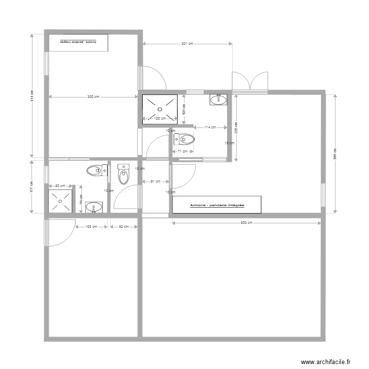 azerty. Plan de 0 pièce et 0 m2