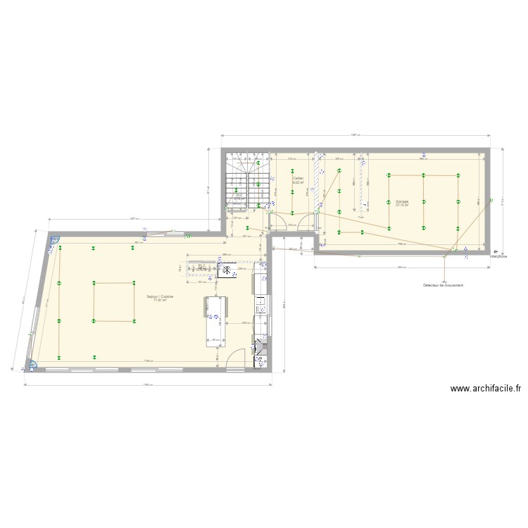 Plan Elec. Plan de 0 pièce et 0 m2