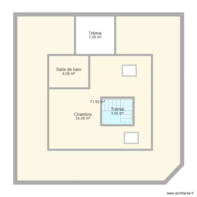 Plan Immeuble Saint Jean de Luz. Plan de 