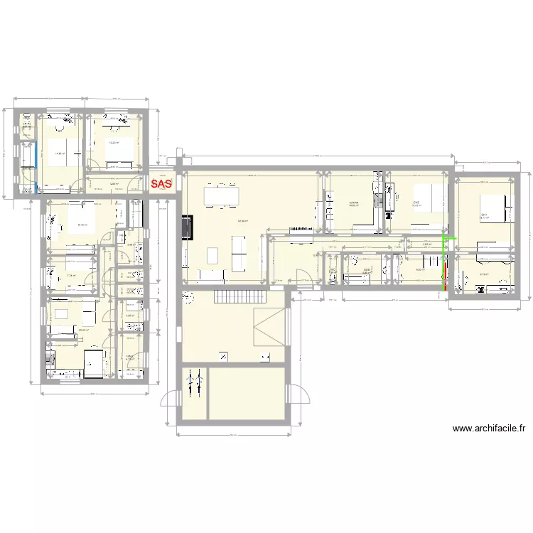 phase 2 avec maison. Plan de phase 2 avec maison. Plan de