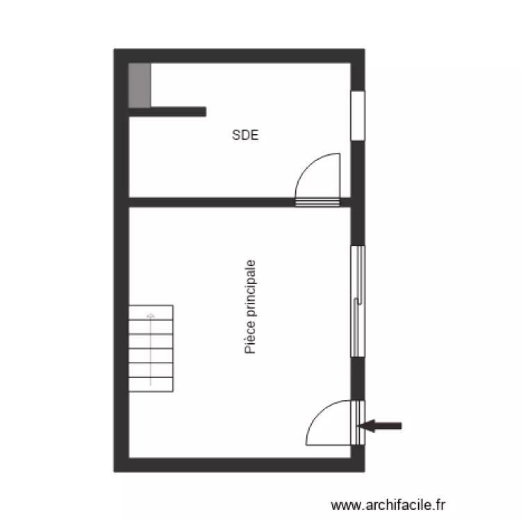 22 TANNERIES RDC GAUCHE. Plan de 22 TANNERIES RDC GAUCHE. Plan de