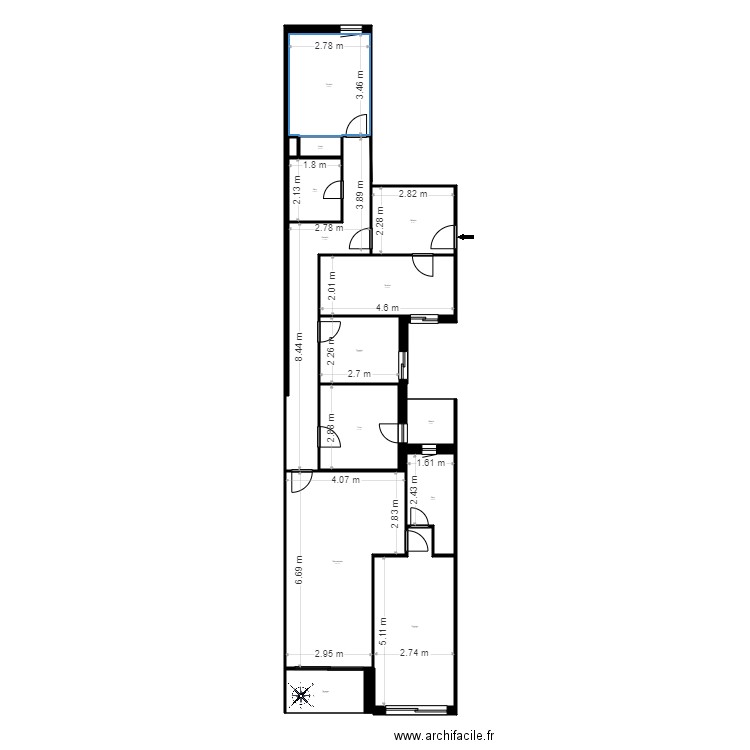 c mestre xavier plana 19 21 andorra. Plan de 0 pièce et 0 m2