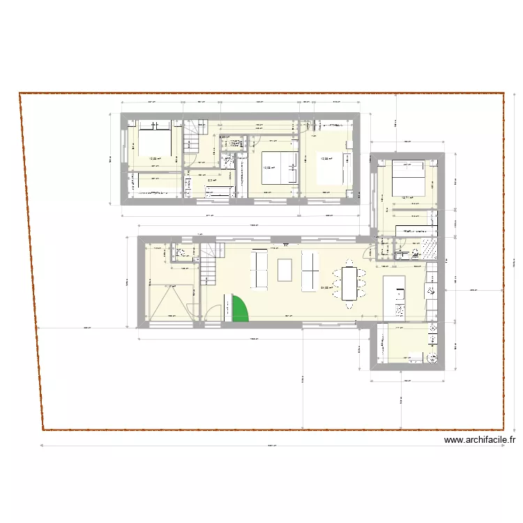 Maison Sainte Marie 2 V4. Plan de Maison Sainte Marie 2 V4. Plan de