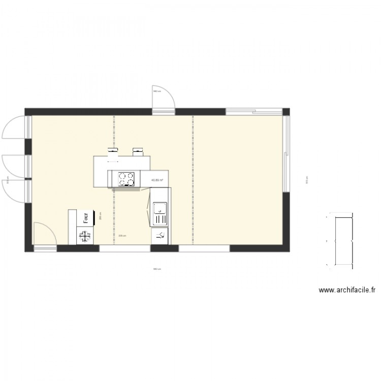 CUISINE3. Plan de 0 pièce et 0 m2