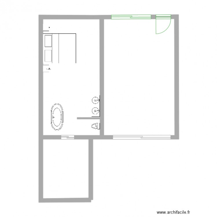 Gentilly Ebauche. Plan de 0 pièce et 0 m2