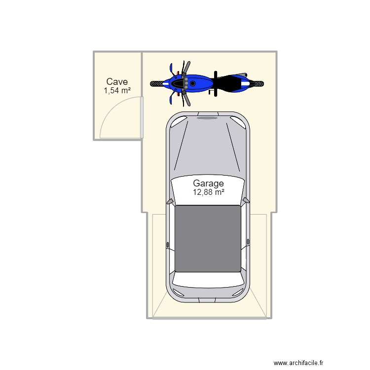 Garage Meinau. Plan de 0 pièce et 0 m2