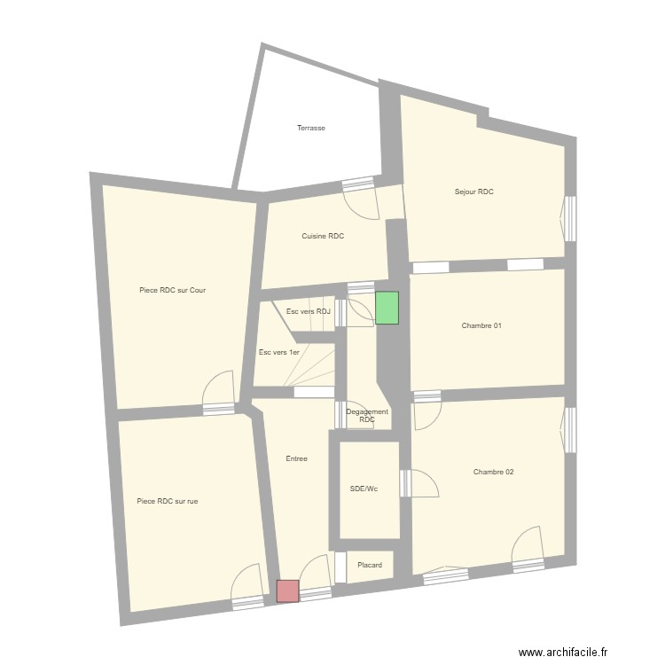 780807823-CARRIERES-NAHAL-CROQUIS-A. Plan de 20 pièces et 312 m2