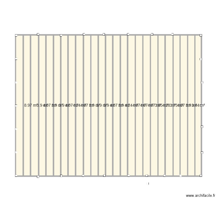 Terrasse Victor. Plan de 0 pièce et 0 m2