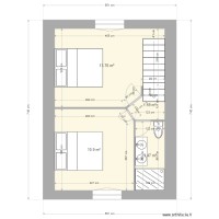 F3 rdc cote garage etage