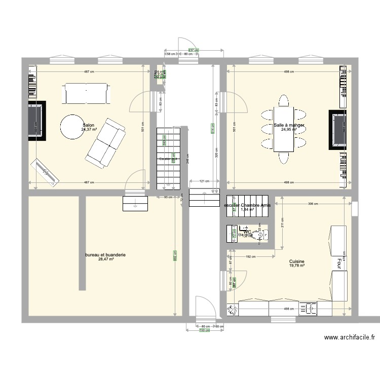 Maison colaydrac. Plan de 0 pièce et 0 m2