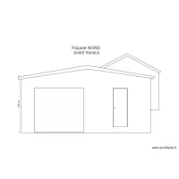 facade nord avant