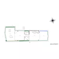 Plan combles normal baignoire