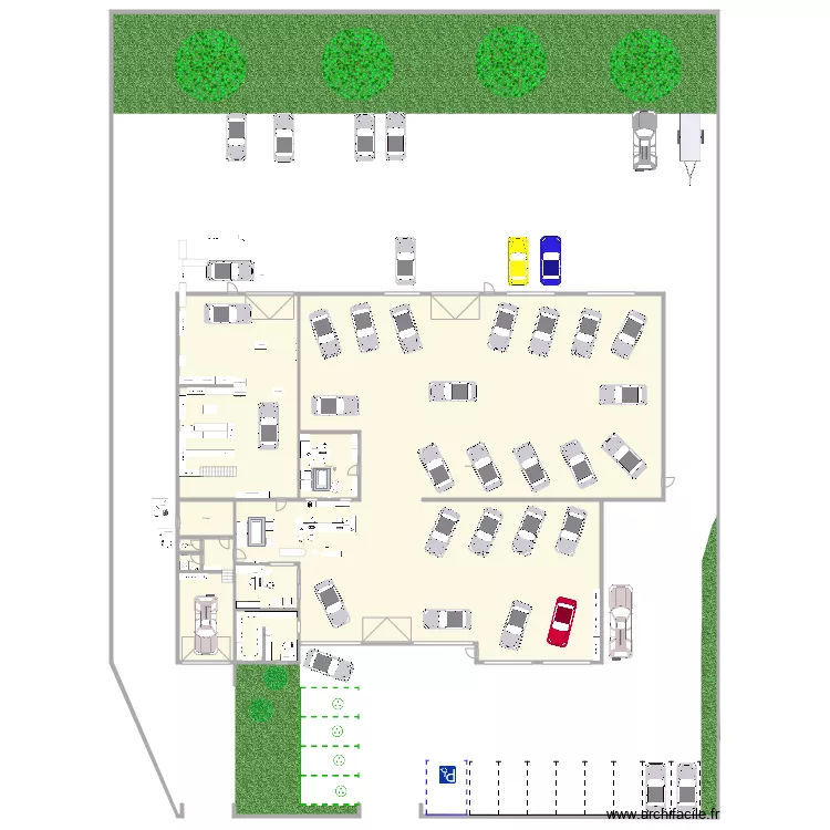 events auto atelier shiftech. Plan de 