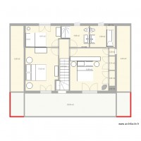 Plan chalet étage M Isoz