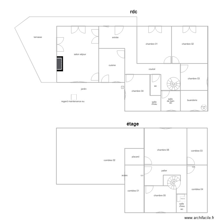 mucchielli. Plan de 0 pièce et 0 m2