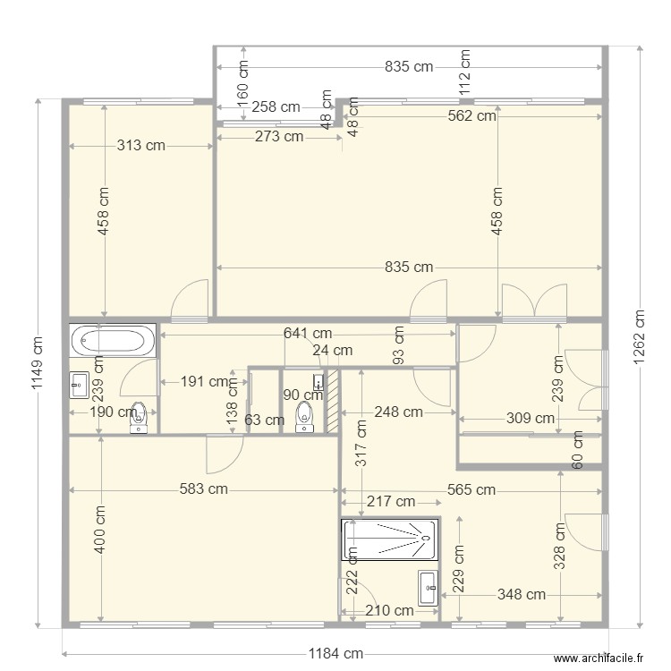 Appartement Greget Le Vésinet. Plan de 0 pièce et 0 m2