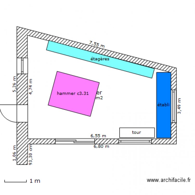 atelier hammer c3.31. Plan de 0 pièce et 0 m2