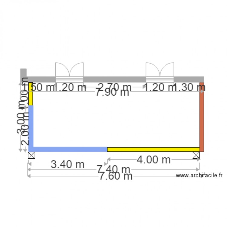 TESSON. Plan de 0 pièce et 0 m2