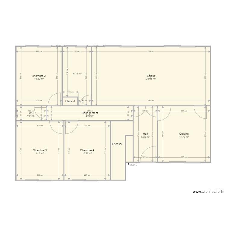 Projet Matthieu. Plan de 0 pièce et 0 m2