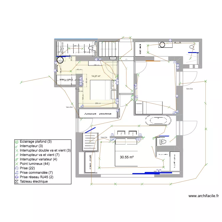 Roc Mer RDC - V3. Plan de 