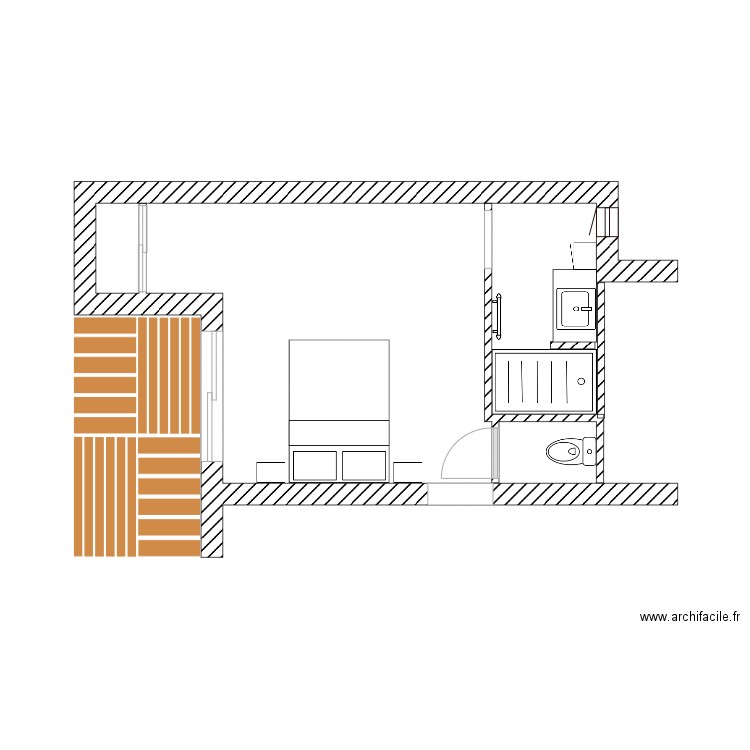 PONSON PROJET 2. Plan de 0 pièce et 0 m2