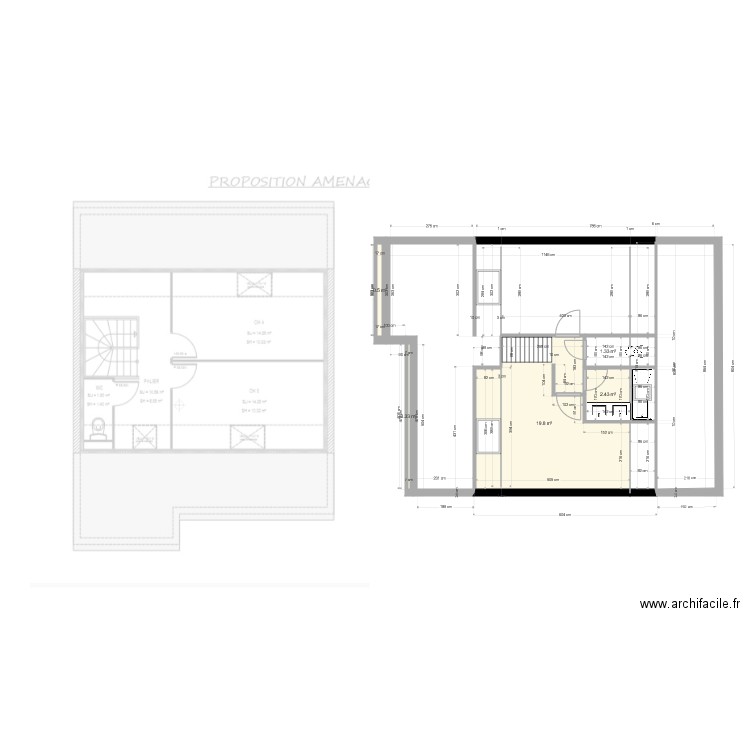 loupé. Plan de 0 pièce et 0 m2