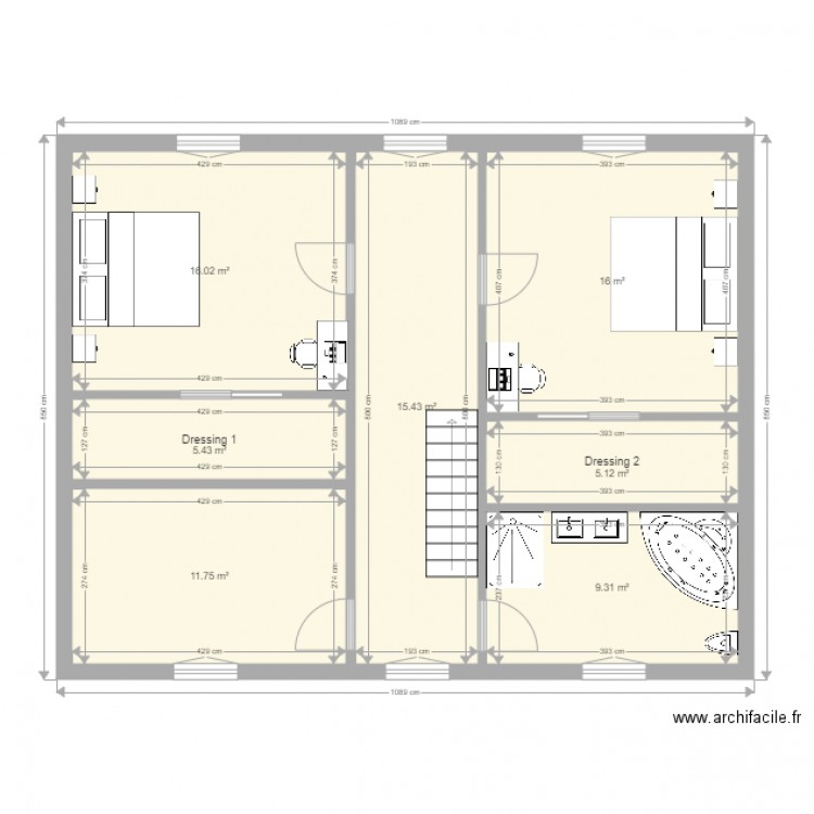 Maison Type 4. Plan de 0 pièce et 0 m2