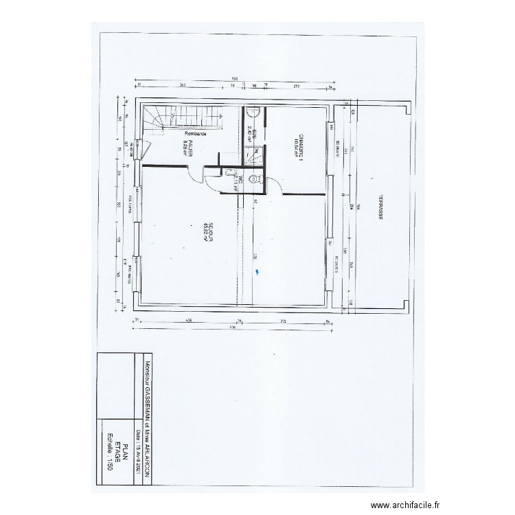 Gasseman etage1. Plan de 0 pièce et 0 m2