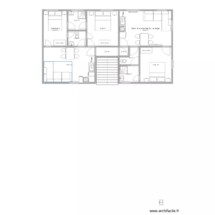 1er &eacute;tage Gauche  2018 RAMI 2. Plan de 